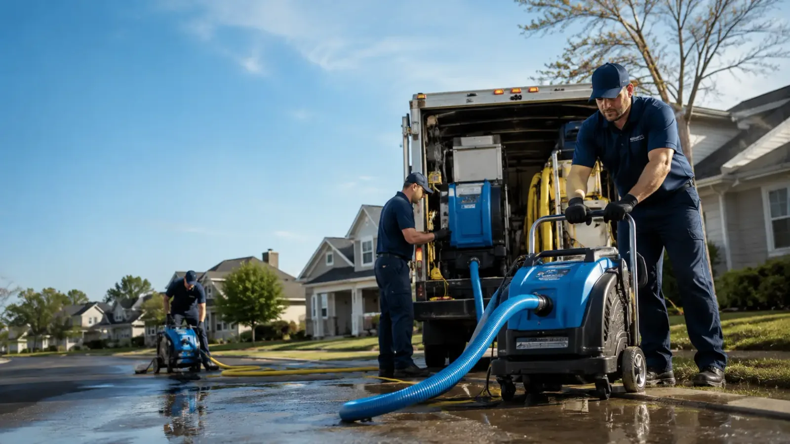 Flood Damage Cleanup in White Sulphur Springs, WV